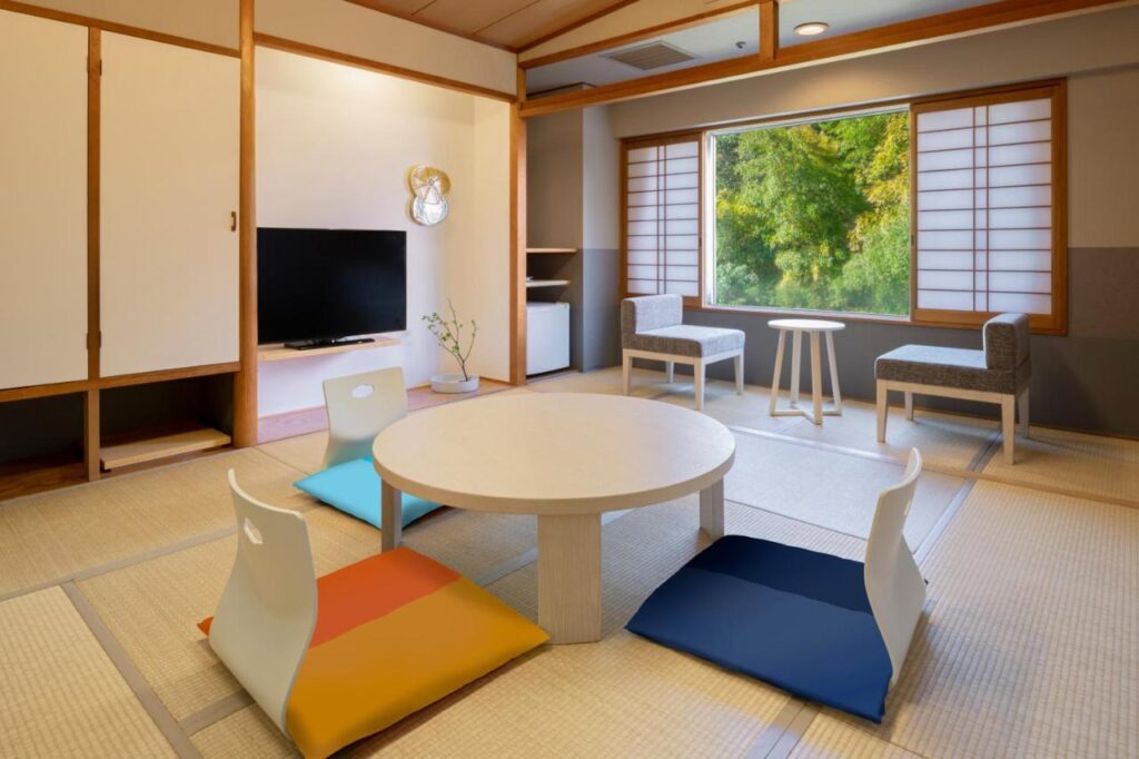 Chaharu Tatami Room Tv View