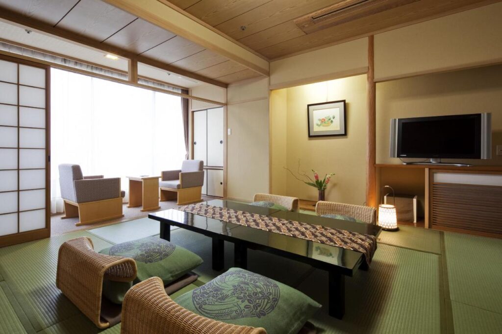 Dogo Prince Hotel Tatami Room Seating