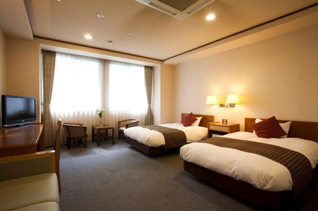 Dogo Prince Hotel Twin Room