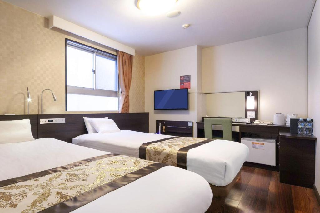 Dotonbori Hotel Twin Bed Room