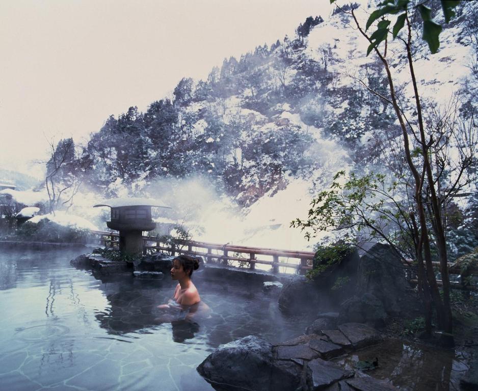 Entaijiso Outdoor Onsen Snowy Mountain