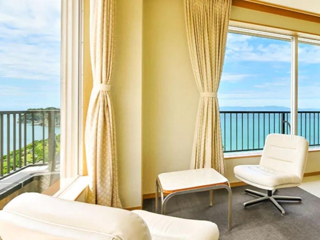 Futagojimaso Kishuonsenhotspring Saikanoyuhotbath Room Oceanview