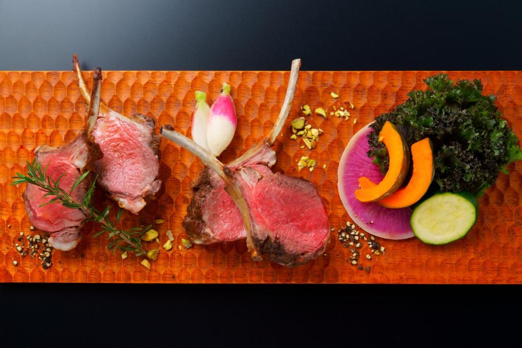Galleria Midobaru Lamb Dish Garnished