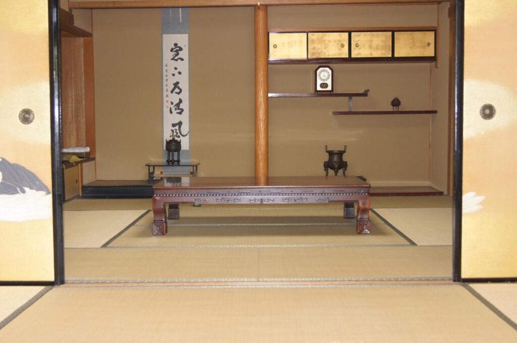 Gyokuzoin Traditional Tatami Room