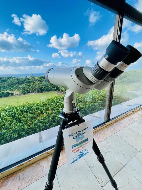 Hachijo View Hotel Telescope Window
