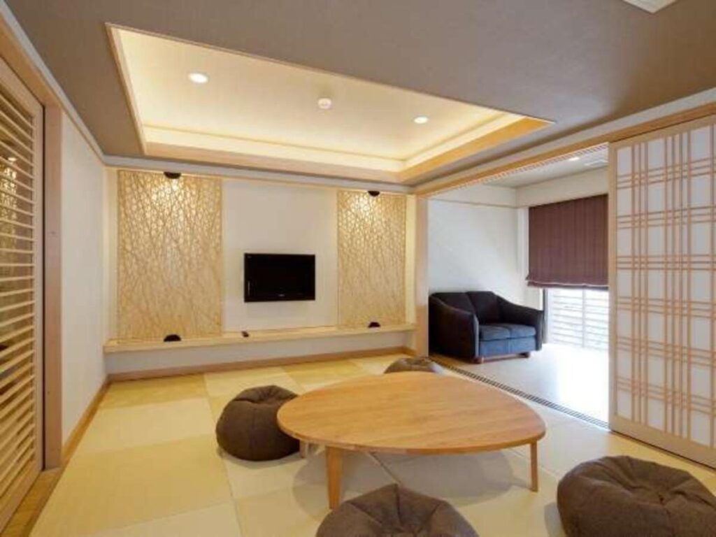 Hana Beppu Tatami Living Area