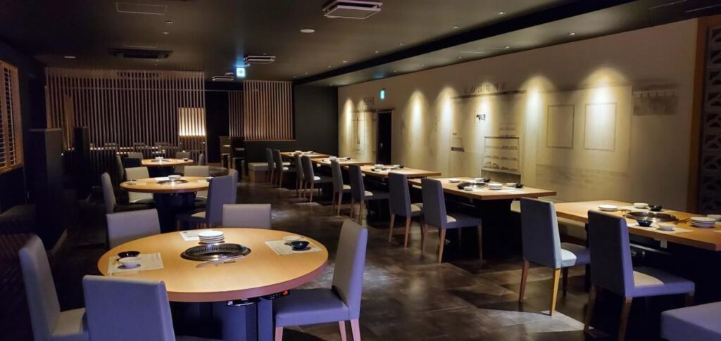 Hatagoya Jozankei Shoten Dining Area