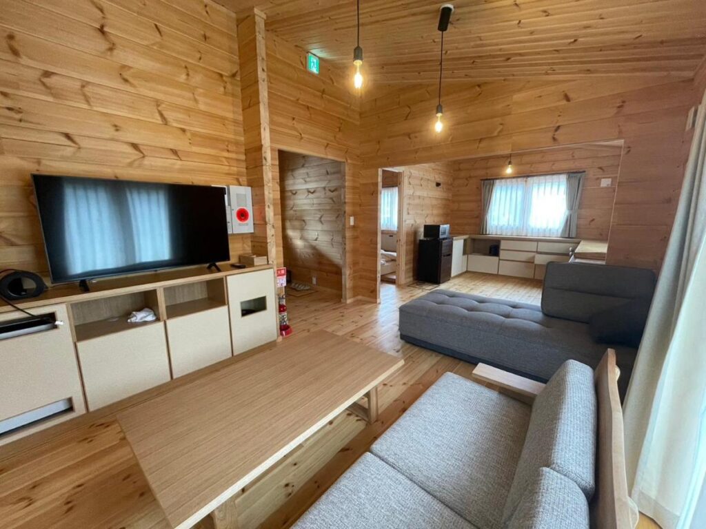 Hatagoya Jozankei Shoten Wooden Modern Living Room