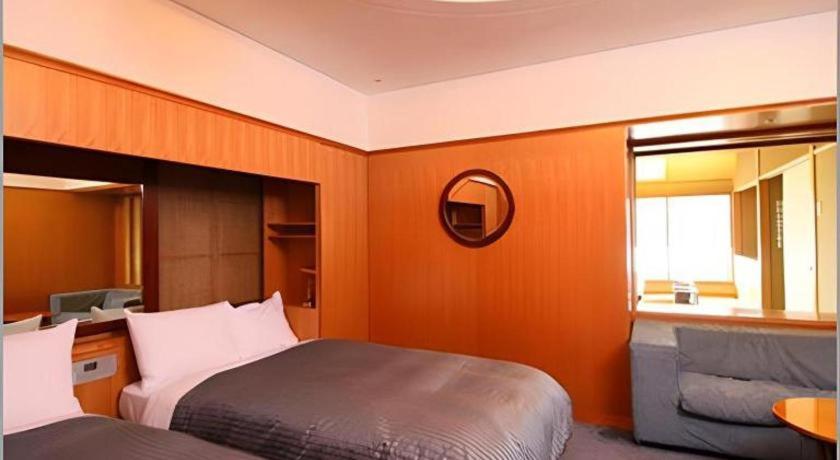 Hotel Kawakyu Modern Twin Room