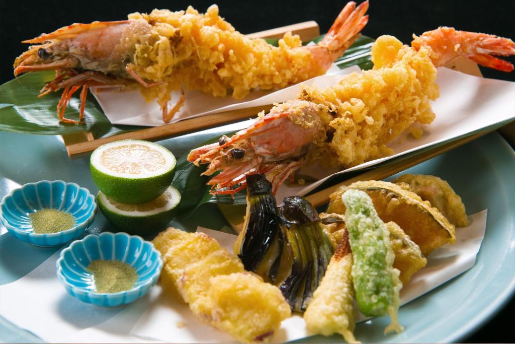 Hotel Kouraku Tempura Dish