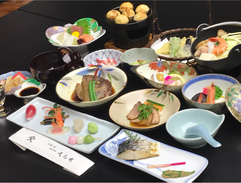 Hotel Kuramot Kaiseki Dishes