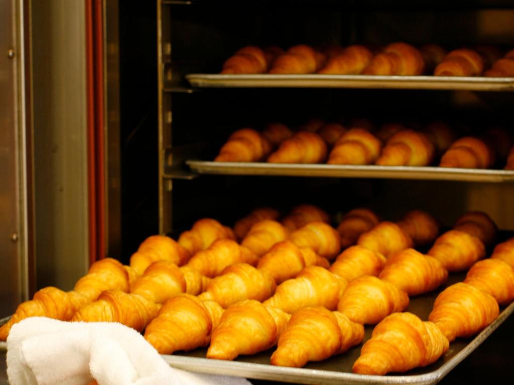 Hotel New Ginsui Croissants On Tray