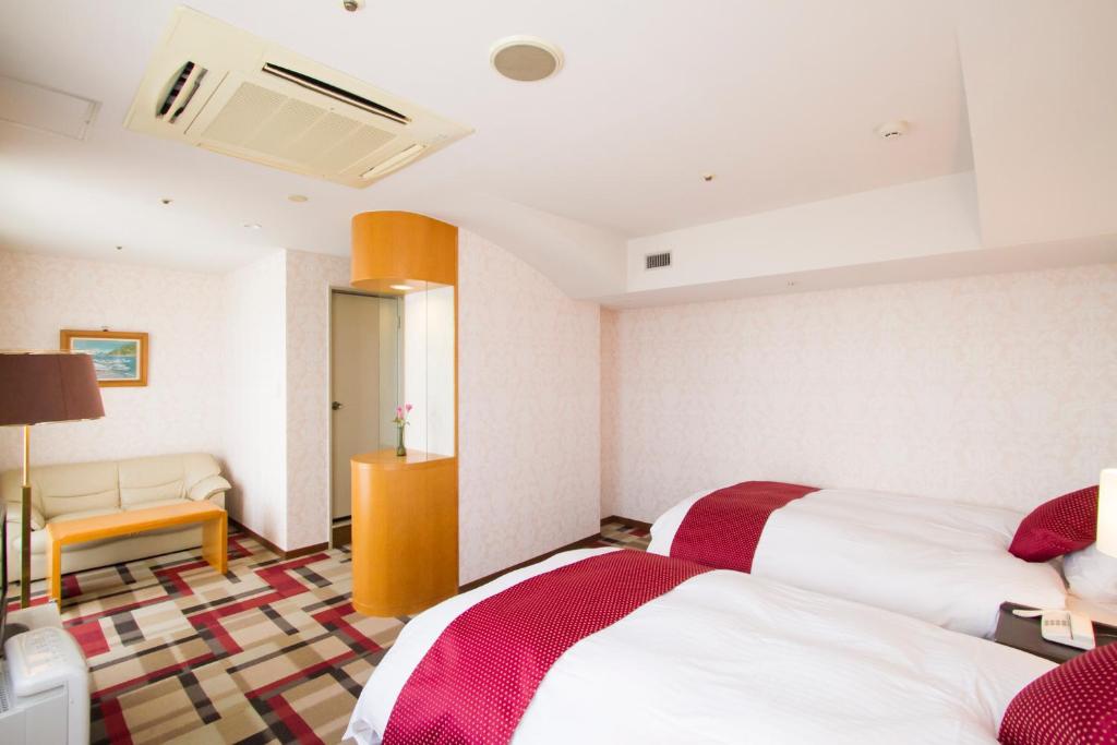 Hotel Solage Oita Hiji Bedroom Lounge Area