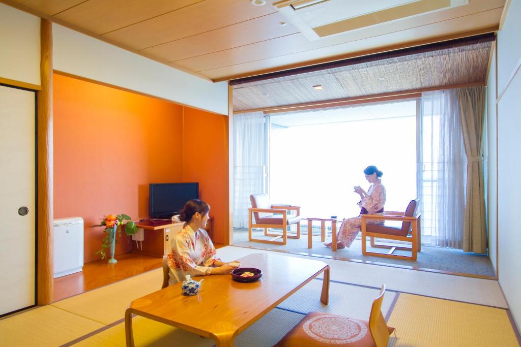 Hotel Solage Oita Hiji Tatami Room Tea