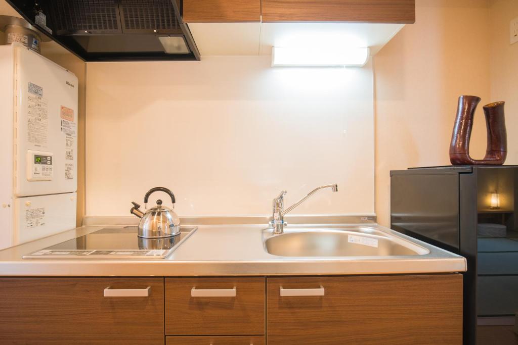 Hotel Yu Shu Kitchen Area