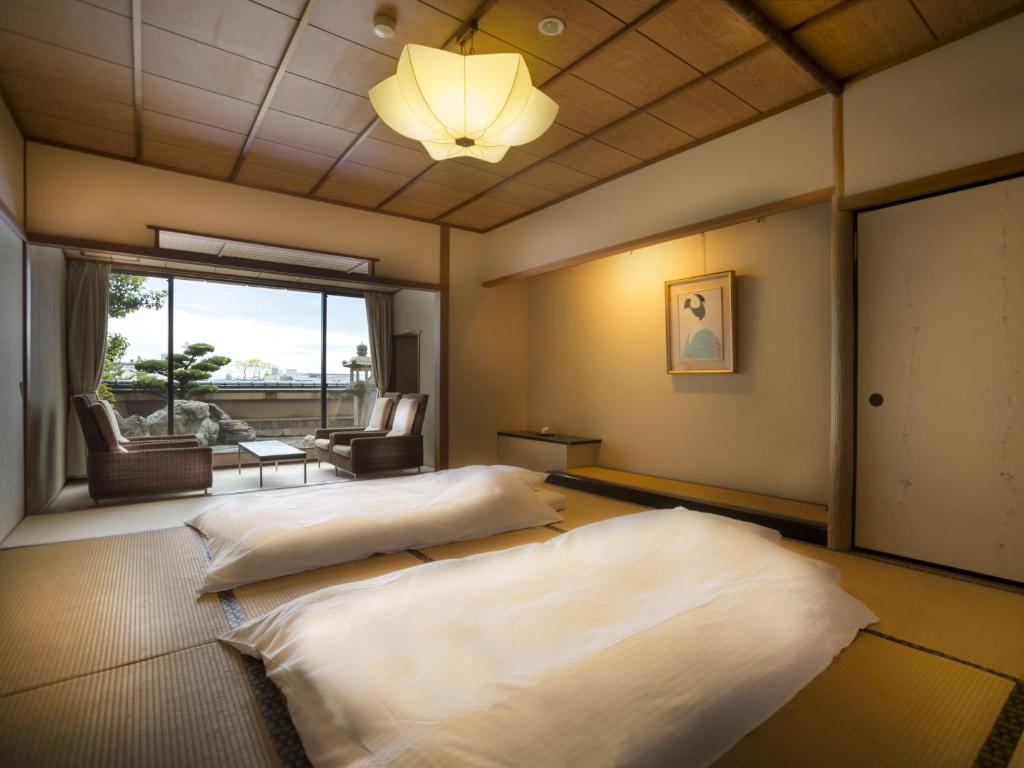 Hotelyagi Tatami Room Futon View