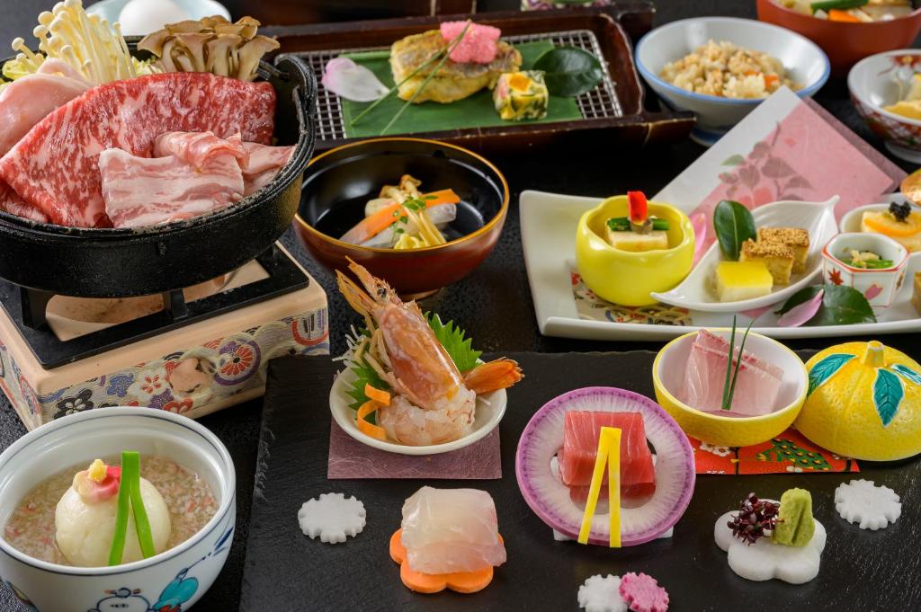 Ikaho Onsen Fukuichi Traditional Japanese Meal