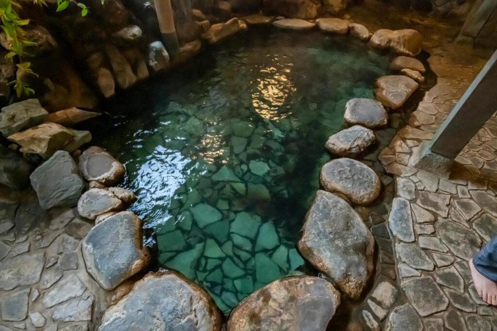 Iwaiya Onsen Rock Pool