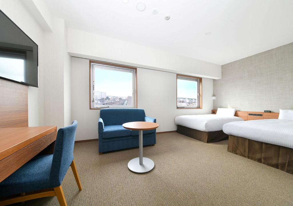 Jr Inn Chitose Modern Twin Room