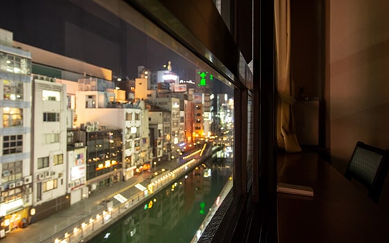 Kaneyoshi Ryokan City View At Night