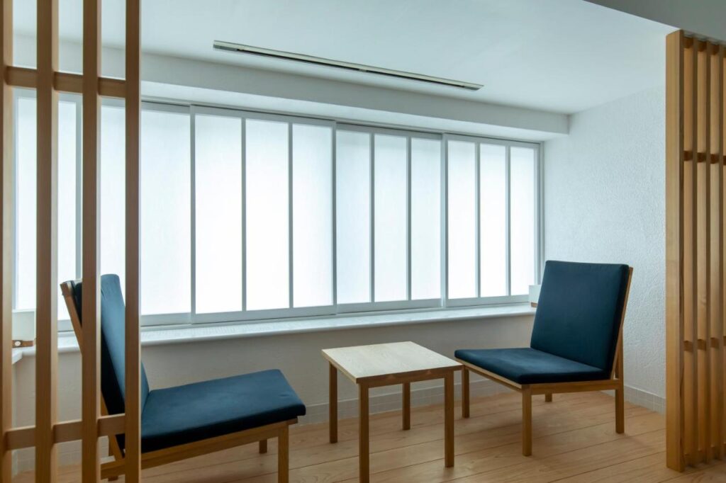 Kinosaki Onsen Sensui Modern Seating Area