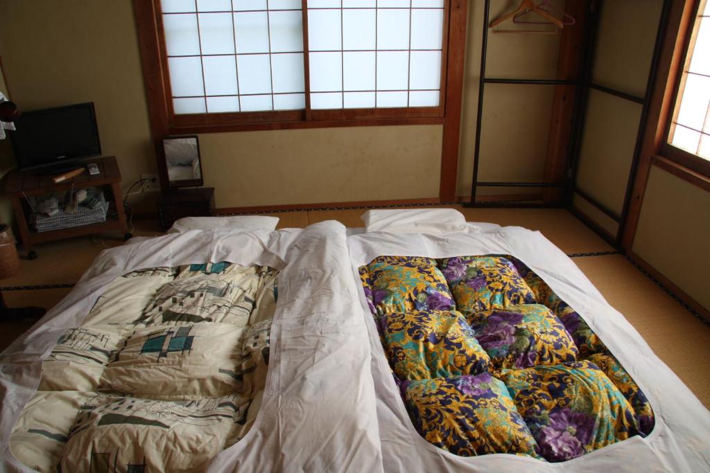 Magome Chaya Tatami Room Futons