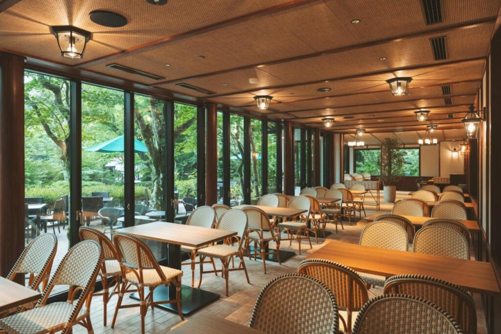 Mampei Hotel Dining Area