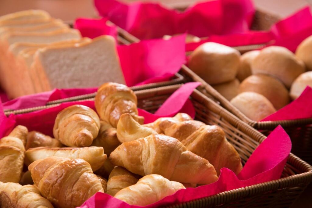 Morinoyu Resort Breakfast Pastries