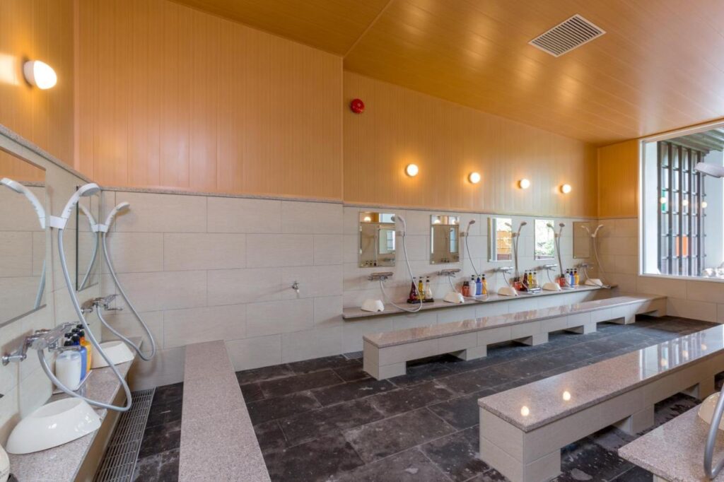 Morinoyu Resort Onsen Shower Room