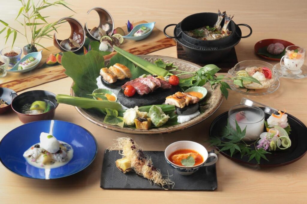 Nagomitsuki Kaiseki Dishes