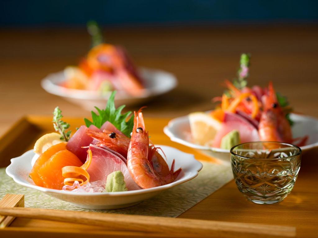 Oedo Onsen Monogatari Nikko Kirifuri Sashimi Platter