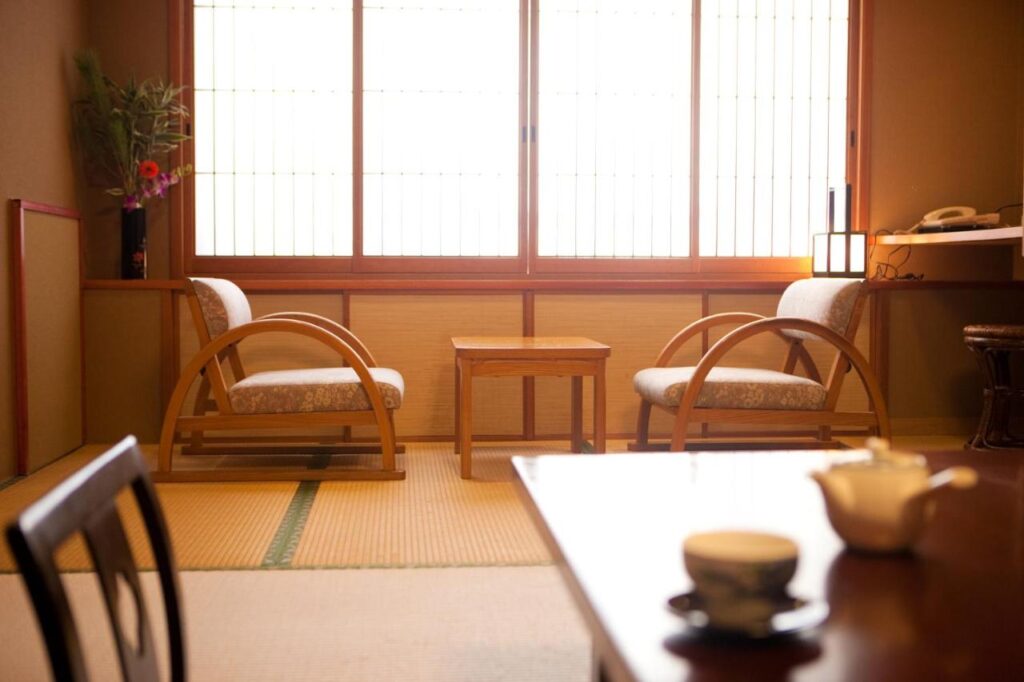 Oniyama Hotel Tatami Room Seating