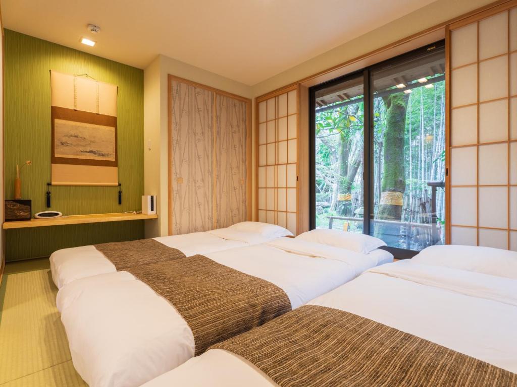 Oukai Villa Izumi Tatami Room Beds Shoji