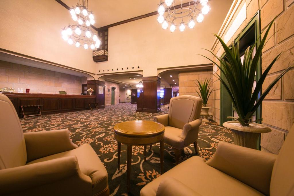 Resorpia Beppu Lobby Seating Area