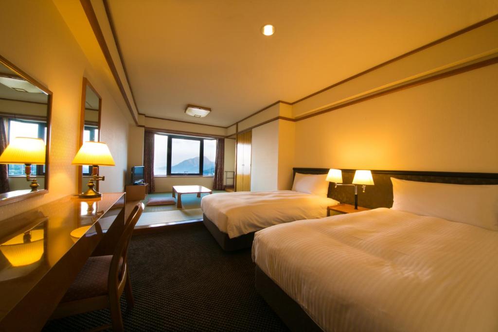 Resorpia Beppu Room Tatami Area