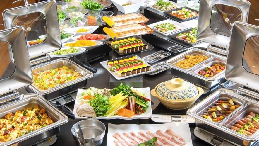 Rex Hotel Beppu Buffet Spread