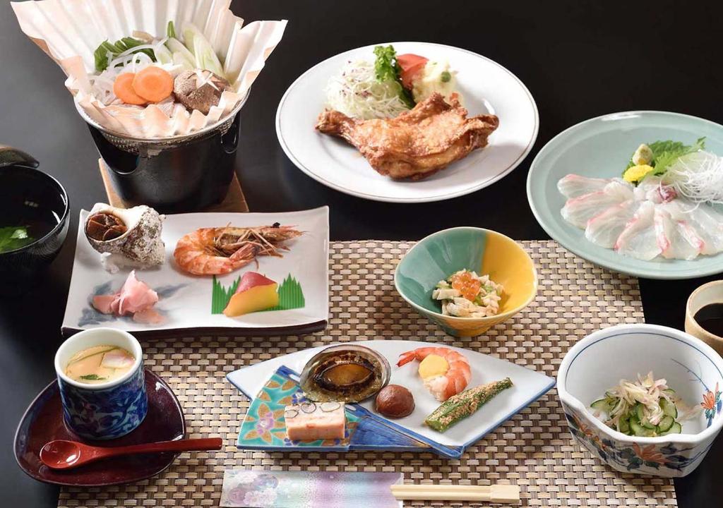 Ryokan Kiraku Kaiseki Meal