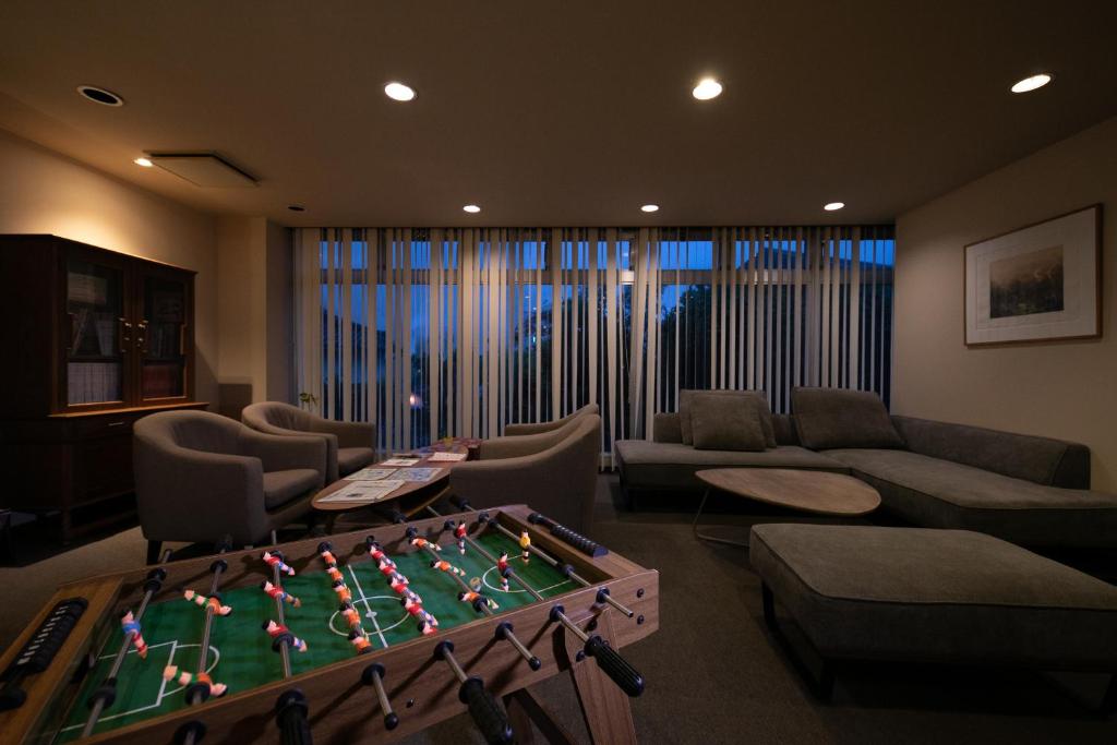Ryokan Kunisakisou Lounge Area Foosball Table