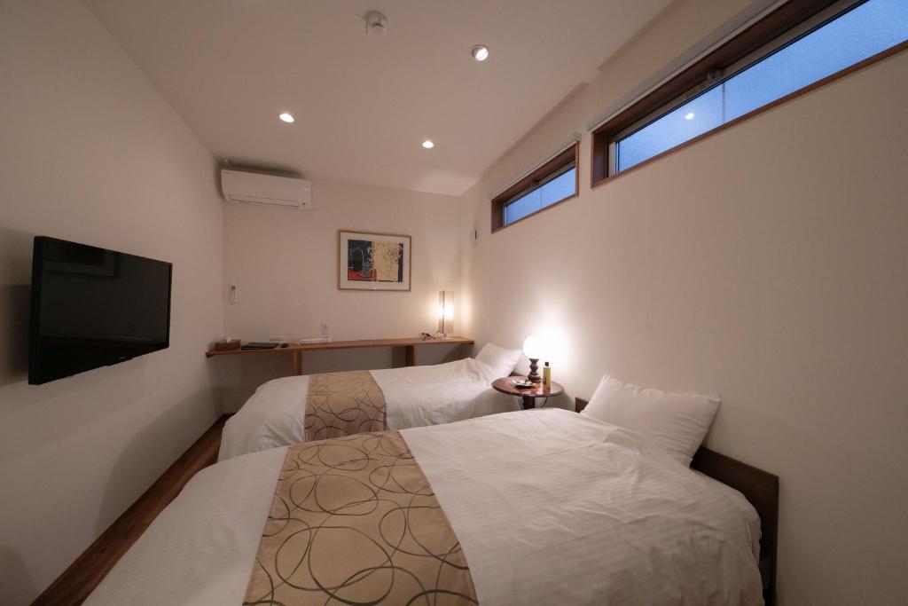 Ryokan Kunisakisou Twin Bed Room