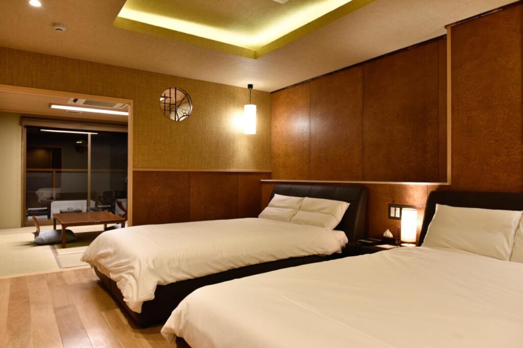 Sanso Kannawaen Bedroom Tatami Area