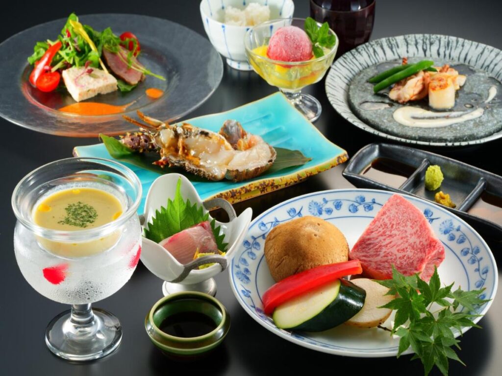Sanso Kannawaen Kai Seki Meal