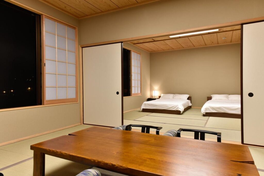 Sanso Kannawaen Tatami Room Beds