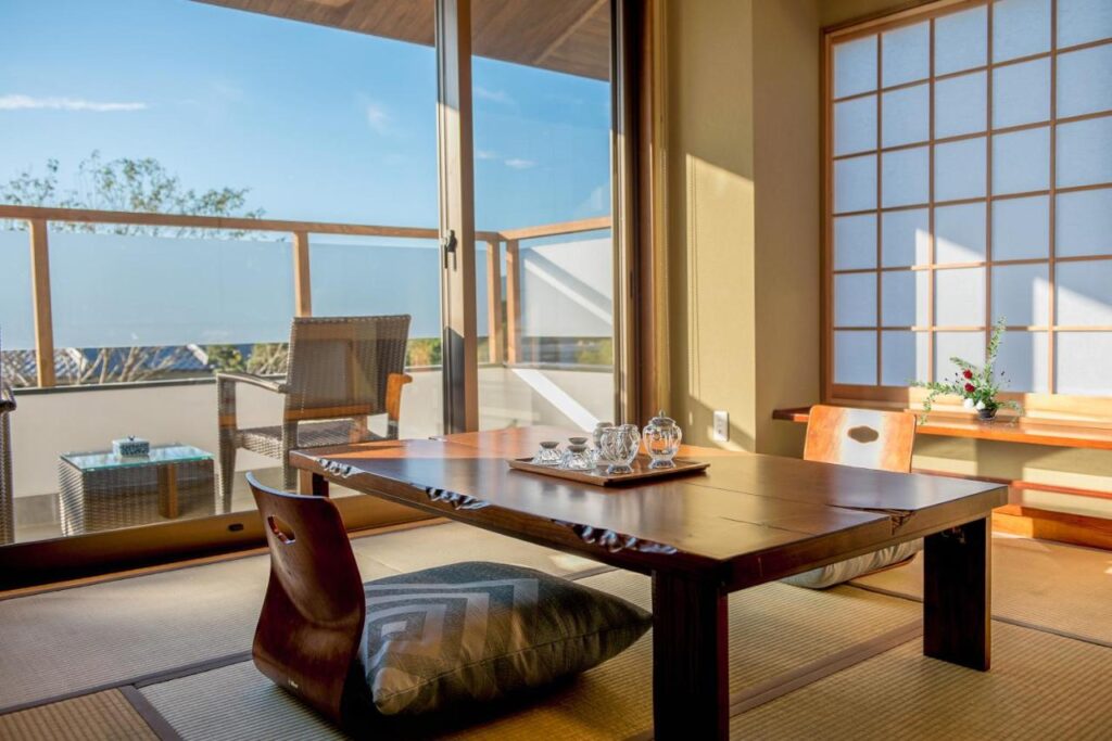 Sanso Kannawaen Tatami Room Tea Set