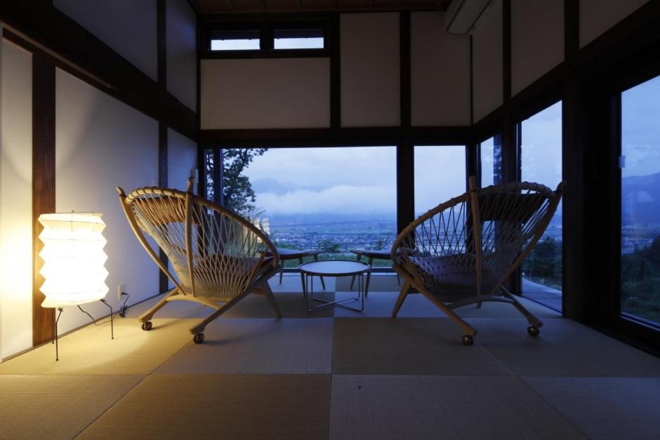 Satoyama Jujo The House Izumi Modern Seating Tatami View