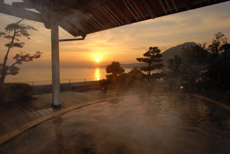 Seaside Hotel Mimatsu Onsen Sunset