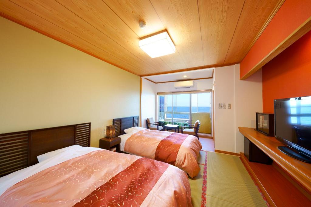 Seikaiso Tatami Room Beds Balcony