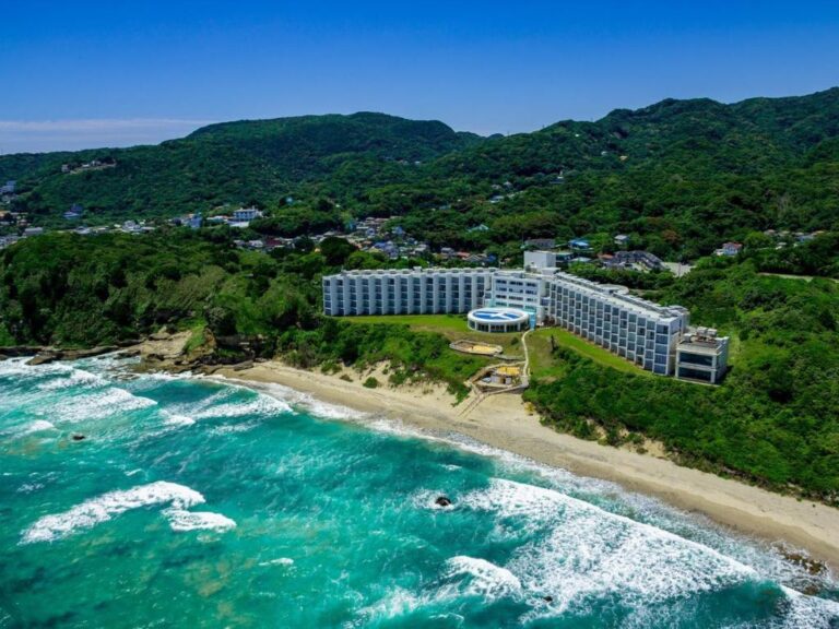Shimoda Prince Hotel Aerial View
