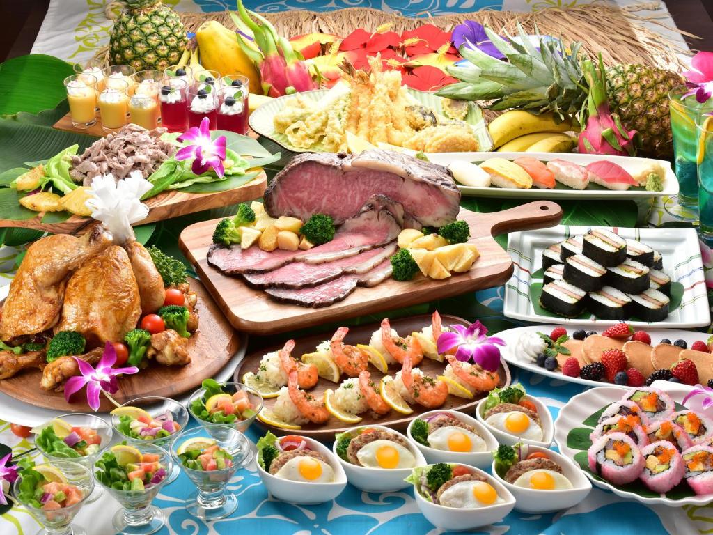 Shimoda Prince Hotel Buffet Spread
