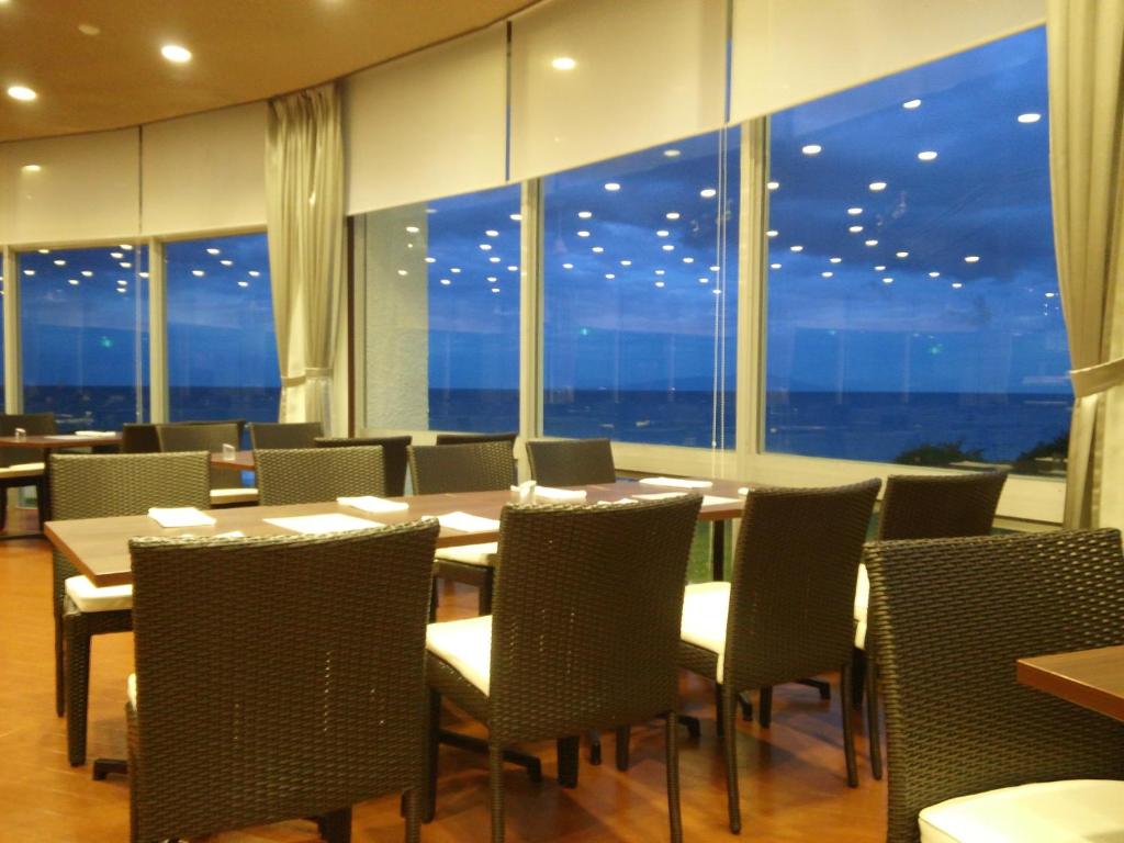 Shimoda Prince Hotel Dining Room Ocean View