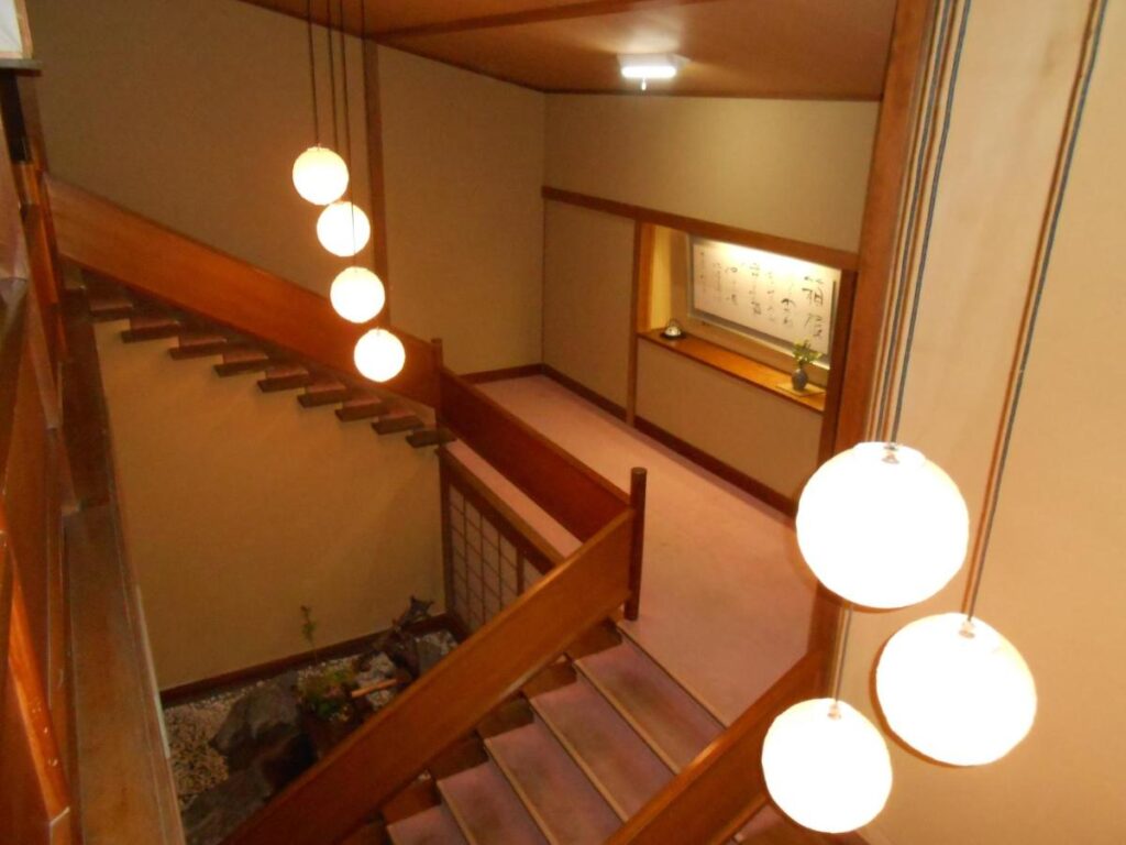 Shin Kado Ya Staircase Hanging Lights